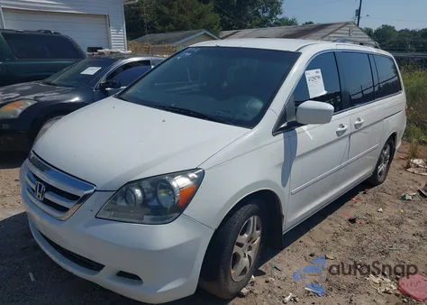 2006 Honda Odyssey Ex from USA, damaged, VIN 5FNRL38416B458065